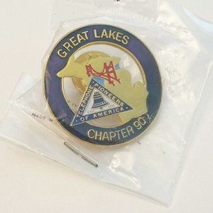 Vintage Telephone Pioneers of America Great Lakes Chapter Enamel Pin